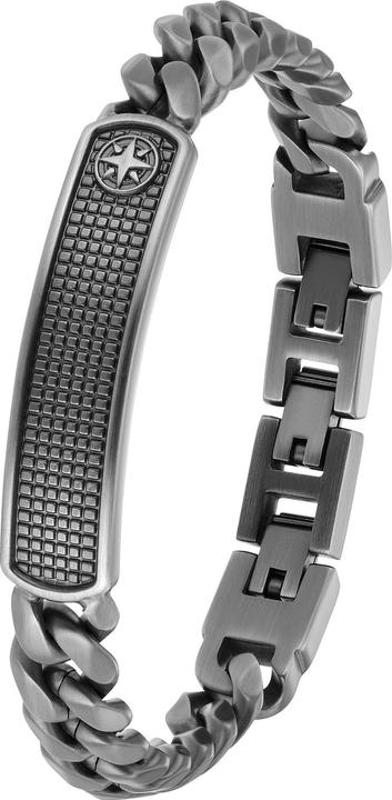 Produktbild S.Oliver Armschmuck für Herren, Edelstahl | Kompass (21.50 cm, Edelstahl)