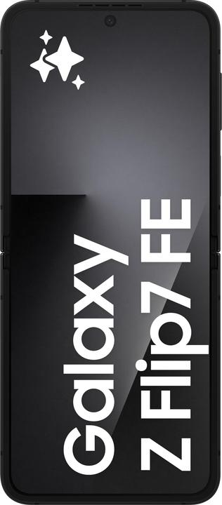 Produktbild Samsung Galaxy Z Flip7 FE (128 GB, Black, 6.70", SIM + eSIM, 5G)