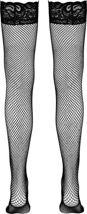 Actual product image Cottelli Collection Fish-net stockings hold-up (M)