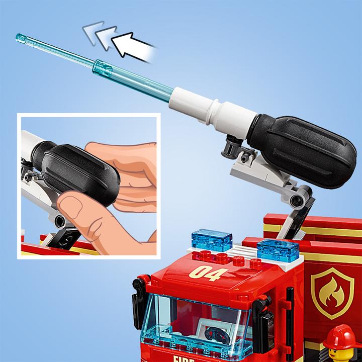 Produktbild LEGO Feuerwehreinsatz im Burger-Restaurant (60214, LEGO City)