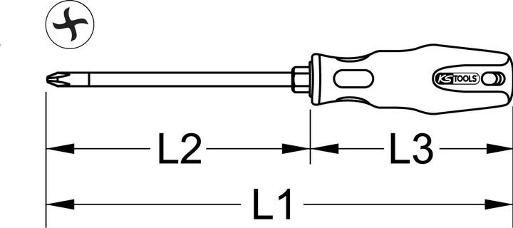 Produktbild KS Tools 159.1232 (Pin-torx)