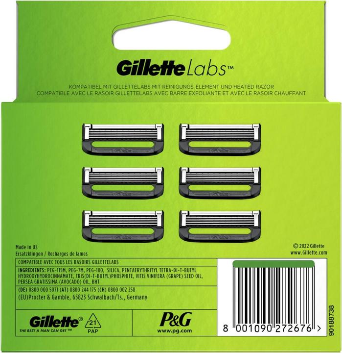Actual product image Gillette Labs (6 x)