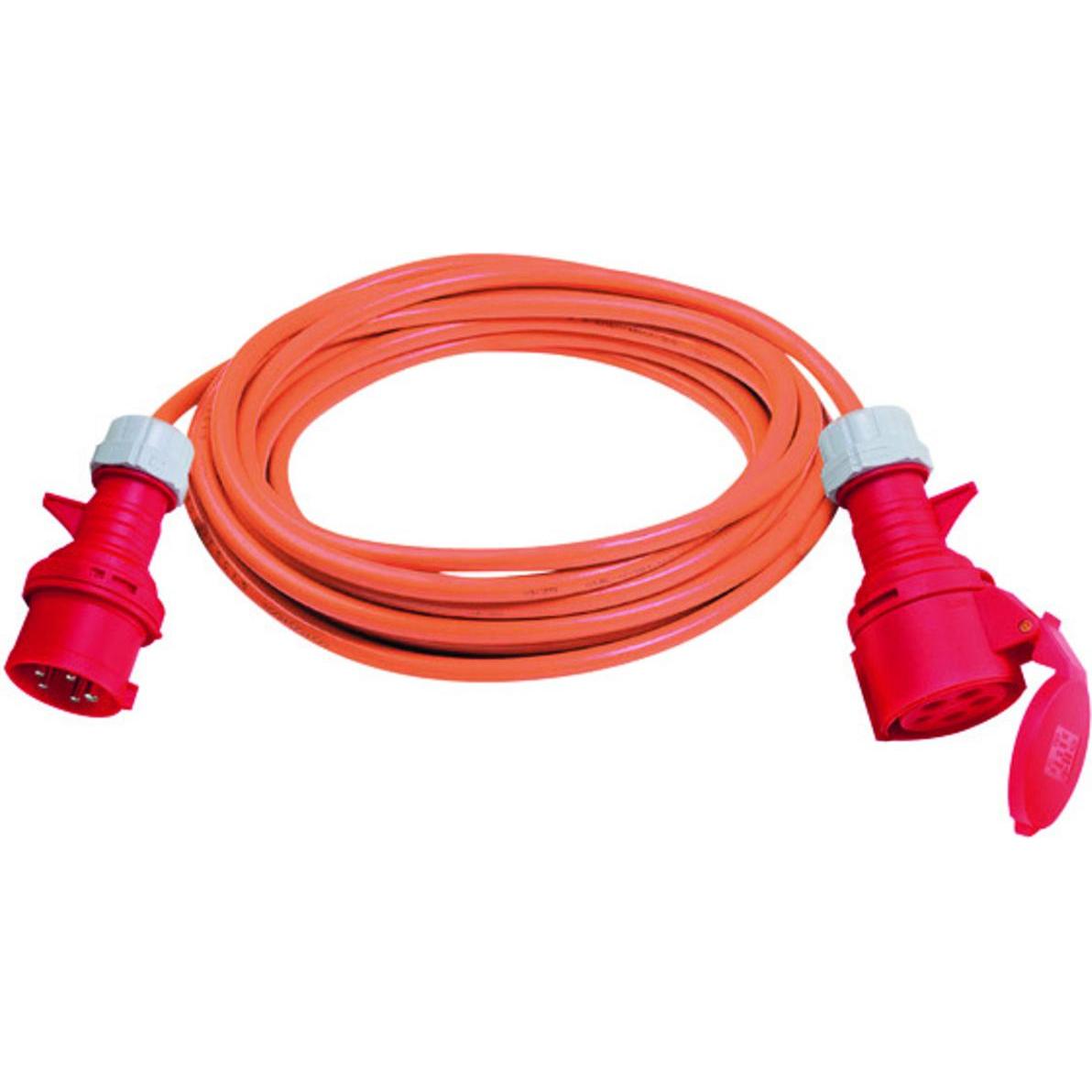 Brennenstuhl, Verlängerungskabel, CEE-Verlängerung mit Phasenwender 20m K35 5G2.5 400V/16A Orange (20 m, CEE)