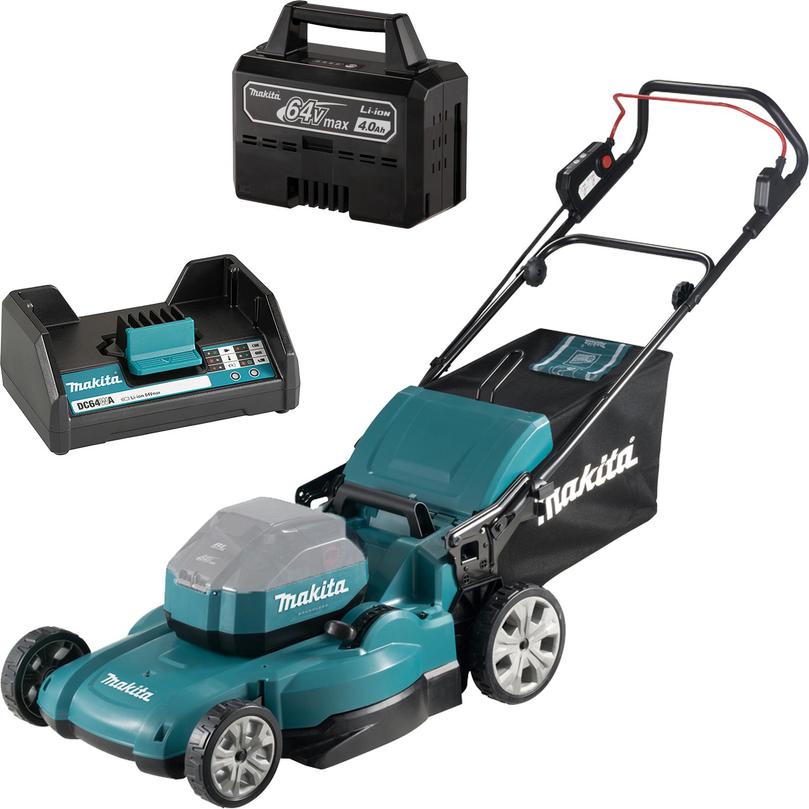 Makita, Rasenmäher, LM002JM101 Akku-Rasenmäher 64V max. 4.0 Ah (Akkubetrieb)