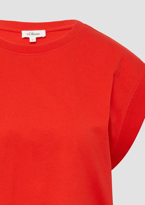 Actual product image S.Oliver T-Shirt T-Shirt im Relaxed Fit mit überschnittenen Schultern (32)