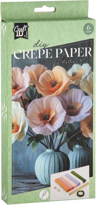 Produktbild Grafix Kreppblumen-Bastelset