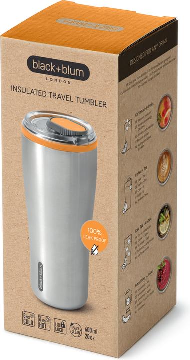 Immagine prodotto Black + Blum black+blum Bicchiere da viaggio in acciaio inox (0.60 l)