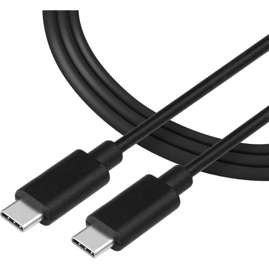Tactical Smooth Thread Cable USB-C/USB-C 0.3m Black (0.30 m, USB 3.2 Gen 1), USB Kabel