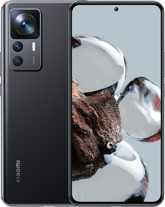 Actual product image Xiaomi 12T (256 GB, Black, 6.67", 5G)