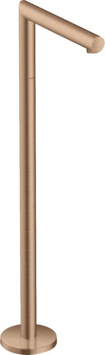 brushed red gold