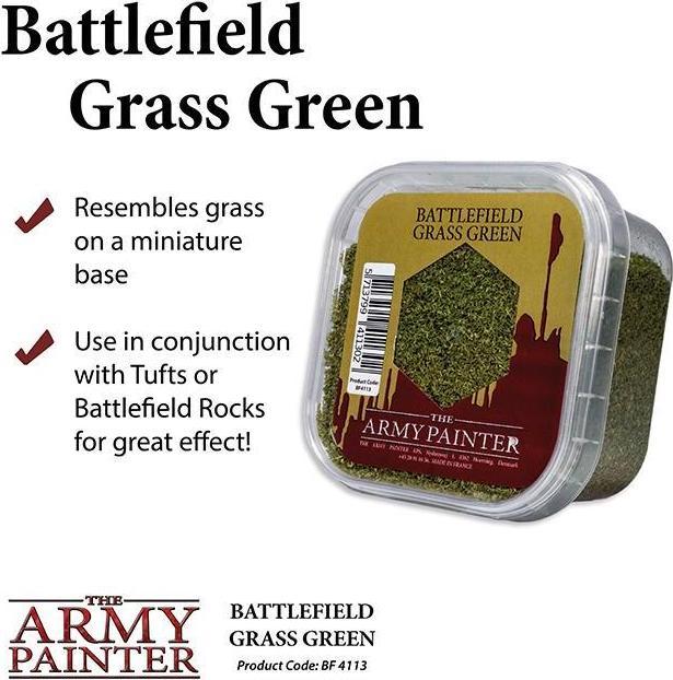 Actual product image Army Painter ARM04113 - Battlefield Grass Green/Green Grass (GB)
