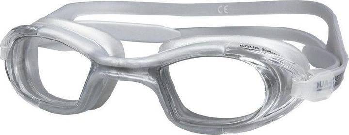Aqua Speed Schwimmbrille Aqua-Speed Marea Silber 26 2915 (keine Korrektur, One Size)