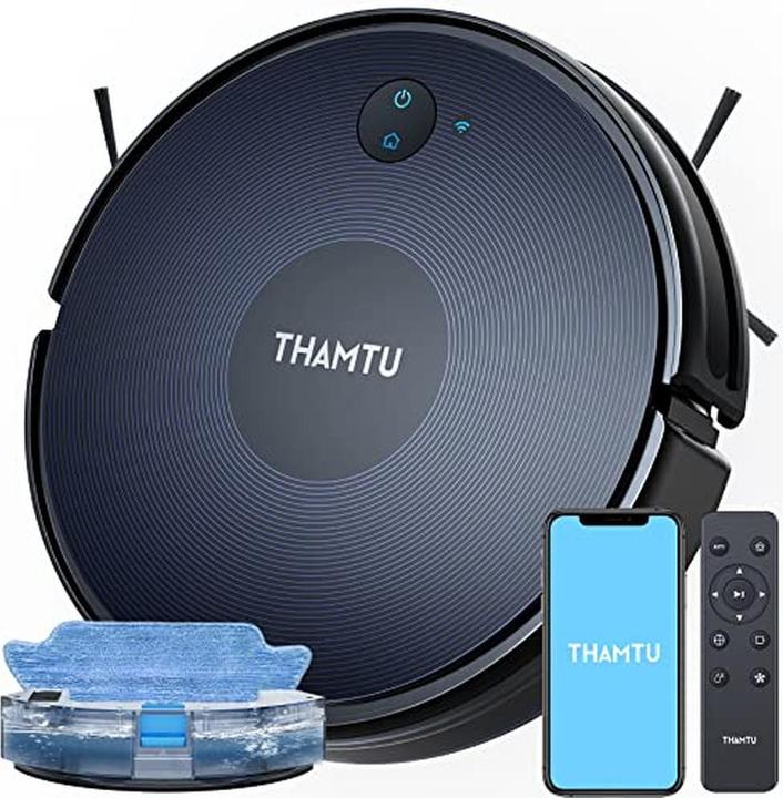 Produktbild Thamtu Roboter-Staubsauger und Wischmopp Kombi (Wischtuch)