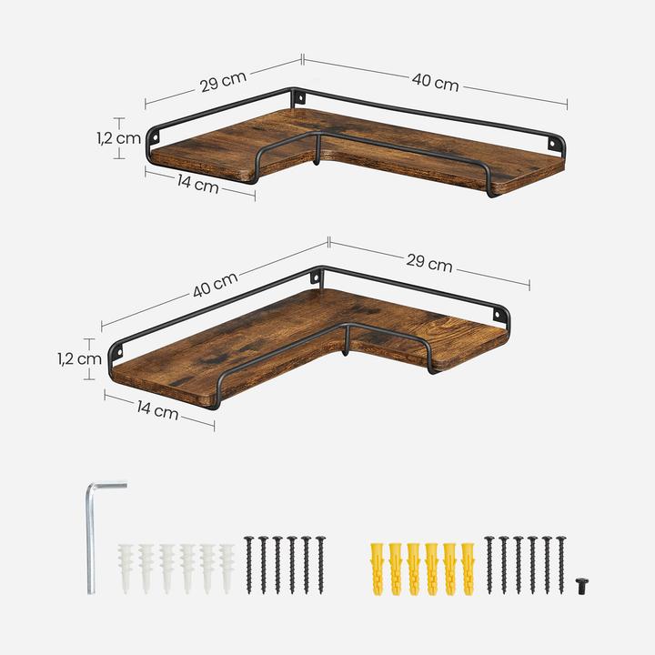 Produktbild Jamb Eckregal (40 x 29 x 4 cm)