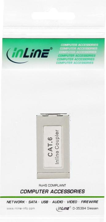 Actual product image InLine Patch cable coupling (Network coupling)