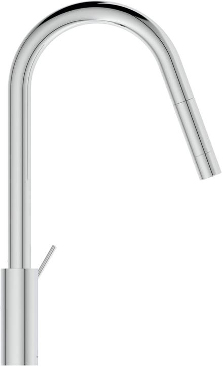 Productafbeelding Ideal standaard gusto - keukenkraan met uittrekbare uitloop, chroom
