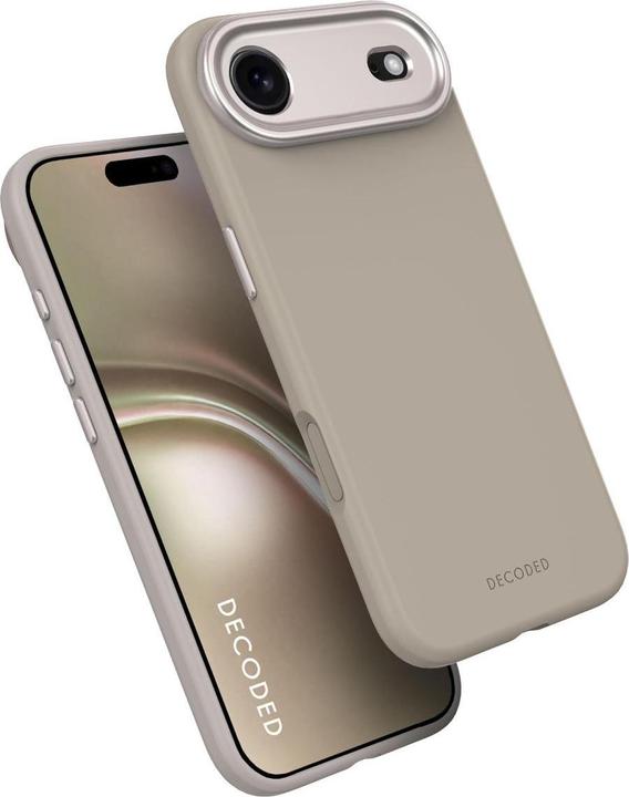 Actual product image Decoded Silicone Backcover Apple iPhone Air Soft Taupe (Apple iPhone Air)