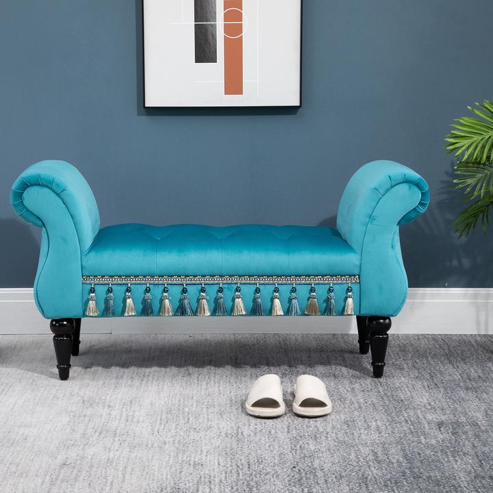 Actual product image Homcom Upholstered bench (117 cm)