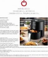 Produktbild Basic Home Heissluftfritteuse 2,3 l manuell 1200 W