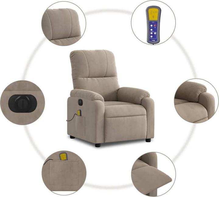 Image du produit vidaXL elektrischer Massagesessel