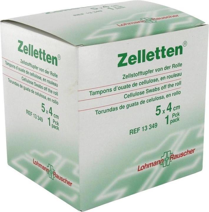 Produktbild L&R Zelletten Zellstofftupfer Rollen (2 x 500 Stk)