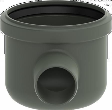 Actual product image Unidrain Drain body Ø50 - 2411 horizontal with water lock
