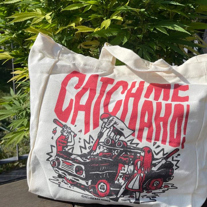 Produktbild Heldbergs Games Tote Bag „Catch me, Aho!“ - Tragetasche