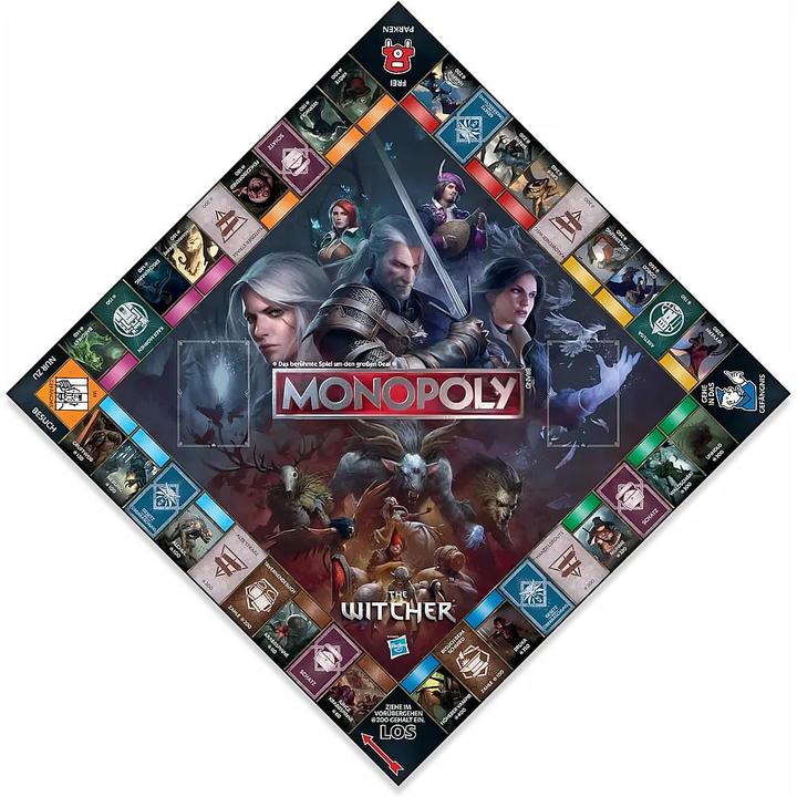 Actual product image Winning Moves Monopoly – The Witcher (German, 2 - 6 Players)