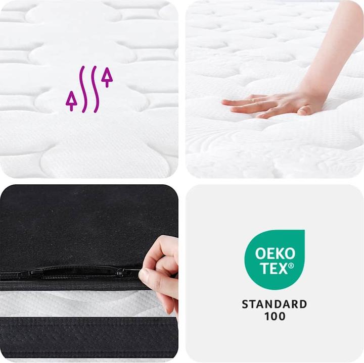 Actual product image vidaXL Bonnell-Federkern-Matratze (160 x 200 cm)