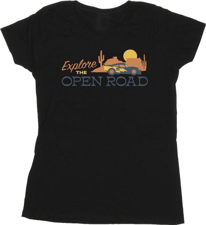 Image du produit Disney - T-shirt CARS EXPLORE THE OPEN ROAD - Femme (S)