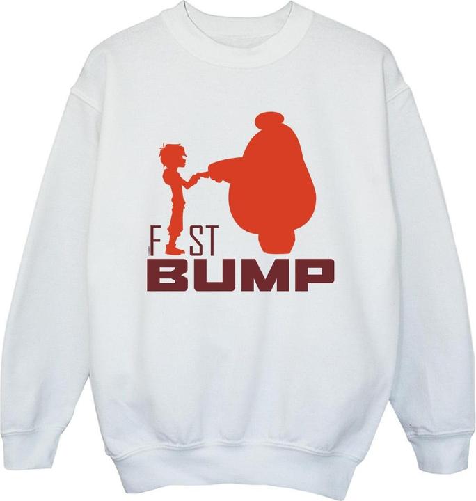 Produktbild Disney Big Hero 6 Baymax Fist Bump Cutout Sweatshirt Mädchen (128)