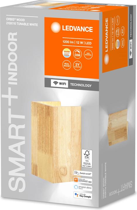 Image du produit Ledvance Smart+ Orbis Bois (800 lm)
