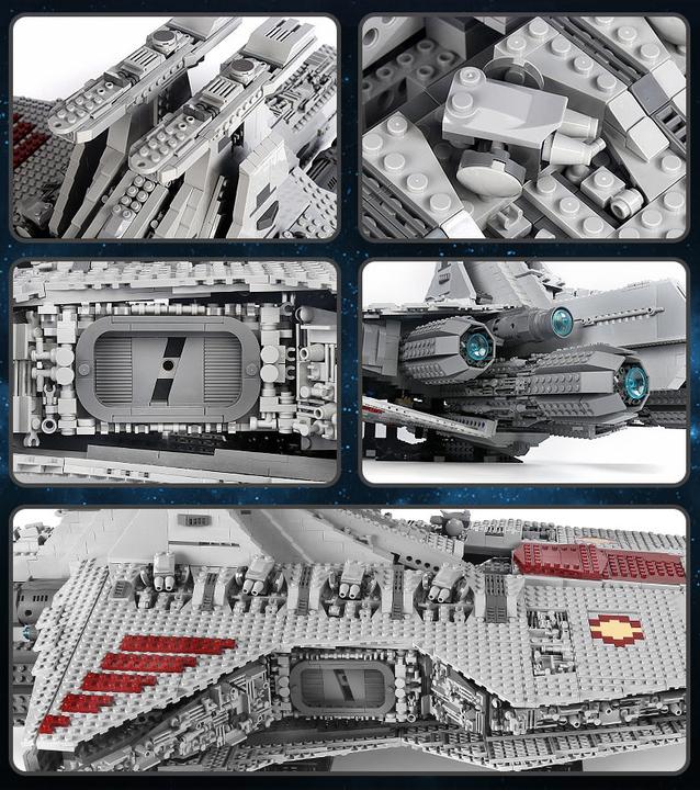 Actual product image Mould King Venator Class Republic Attack Cruiser