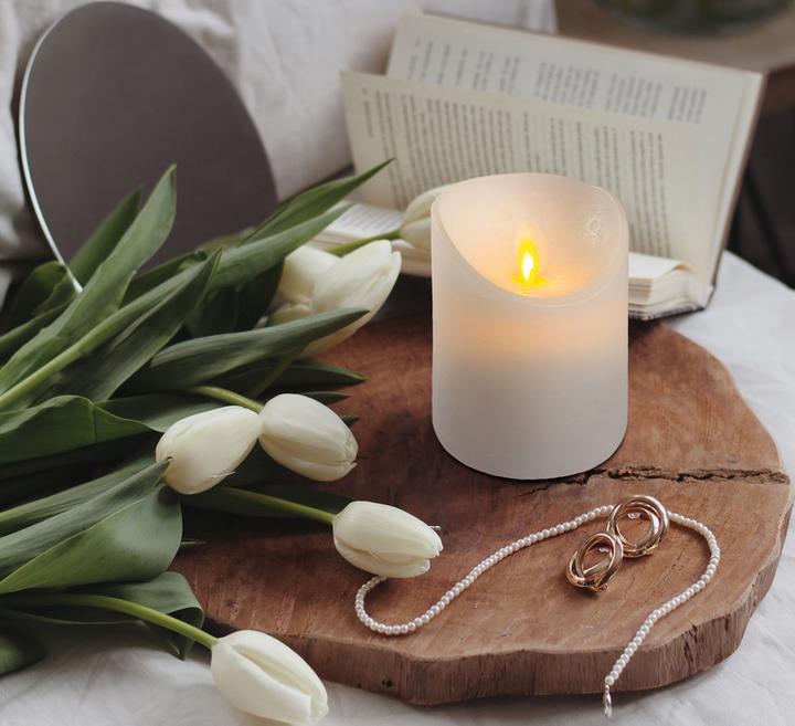 Produktbild Lotti LED Kerze 10cm weiss 44319