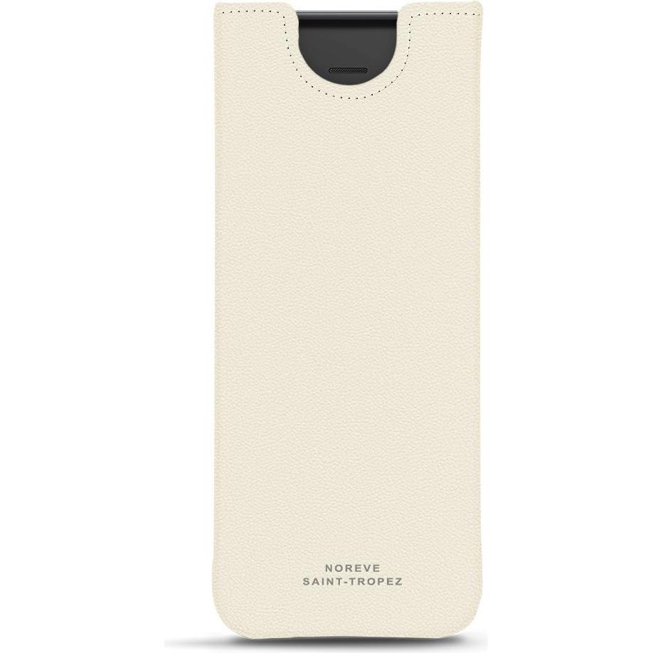 Noreve Lederschutzhülle (Samsung Galaxy Z Fold2), Smartphone Hülle, Weiss