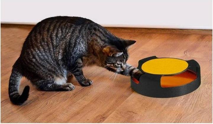 Actual product image Purlov A toy for a cat - a wheel with a mouse (Catmint toy)