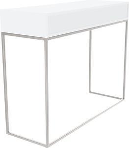 Jan Kurtz Konsoltisch DINA, 100x34x78 cm, Gestell: Edelstahl (100 x 34 x 78 cm)