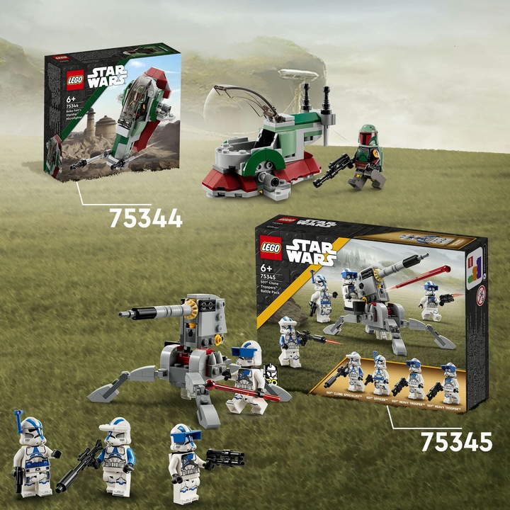Actual product image LEGO 501st Clone Troopers Battle Pack (75345, LEGO Star Wars)