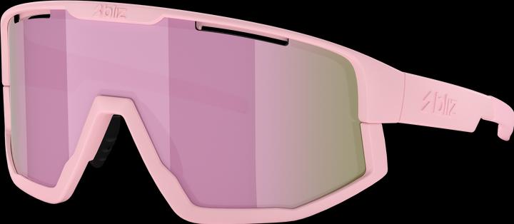 Brown w rosé multi, Matt Powder Pink