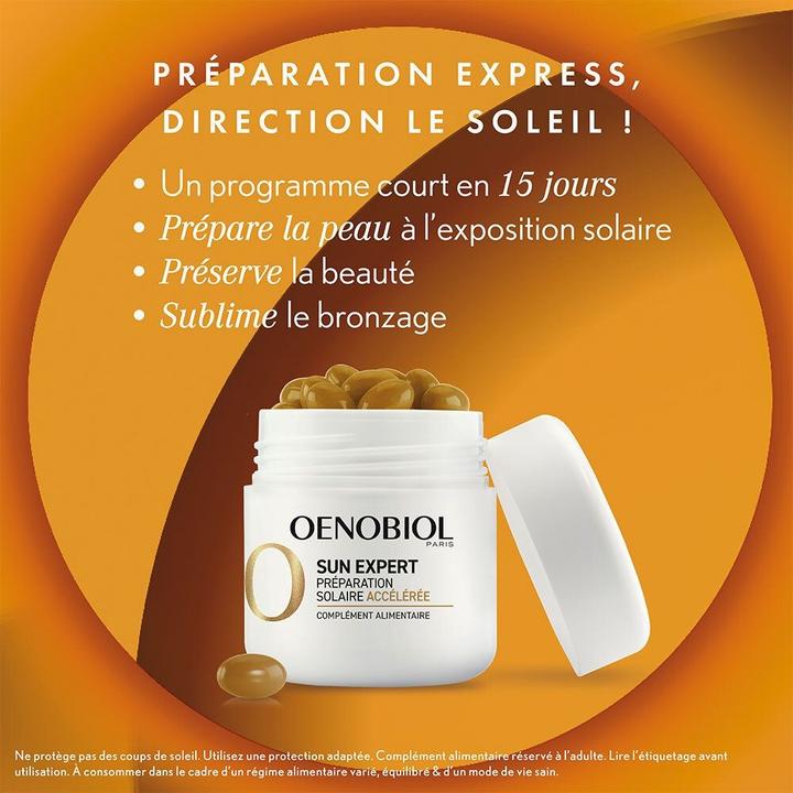 Actual product image Oenobiol Sun Expert Accelerated Solar Preparation