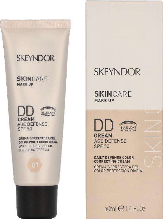 Image du produit Skeyndor Make Up DD Cream Age Defence SPF50 (Crème solaire visage, SPF 50, 40 ml, 40 g)