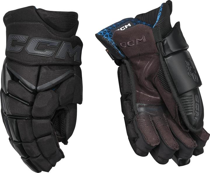 CCM HGFT8PRO JR JS Handschuhe Schwarz/Schwarz 11 (11)