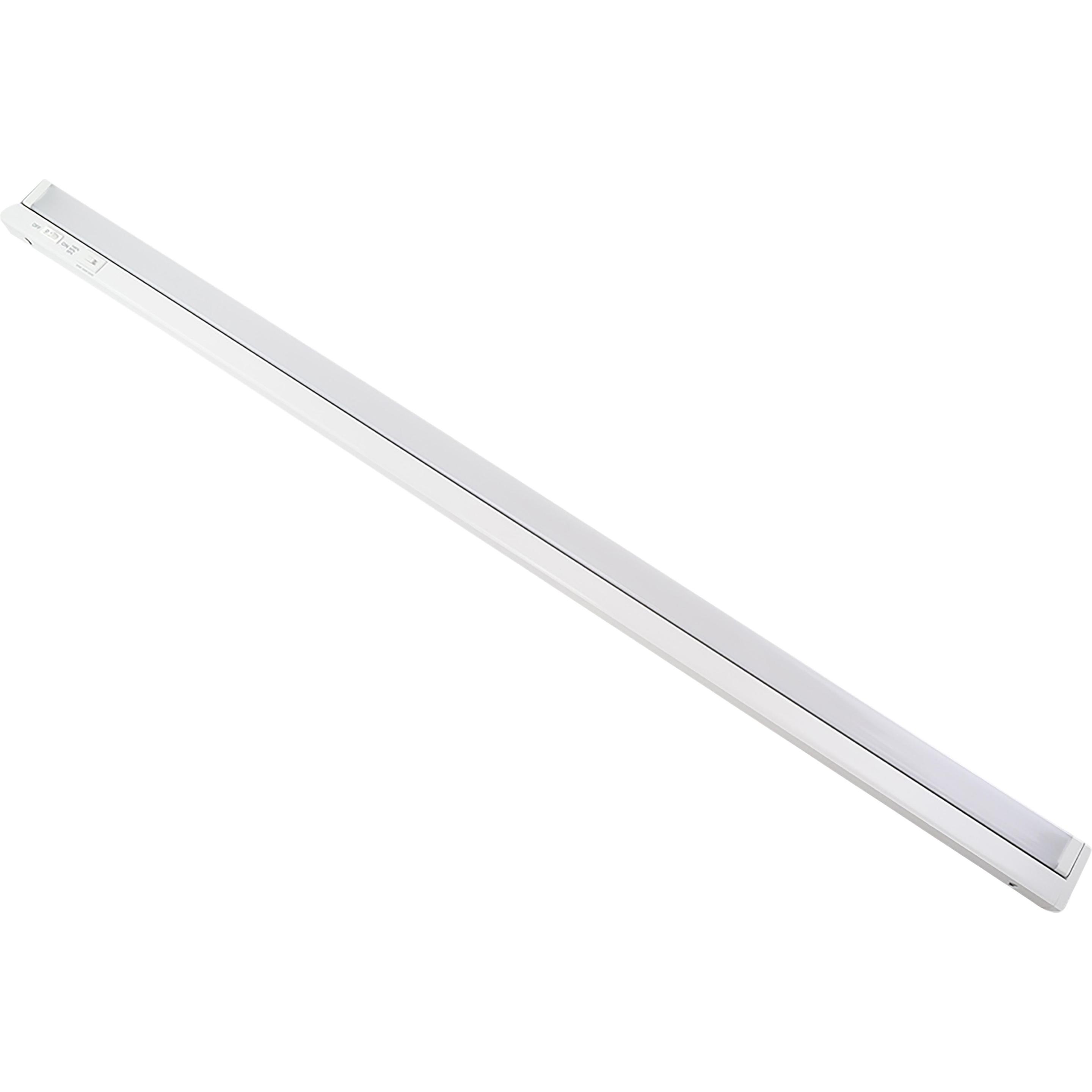 Luxula, Applique + Plafoniera, LED-Unterbauleuchte, 16W, EEK: E, 1600lm, CCT, IP20, dimmbar, weiss, 115cm (1600 lm)