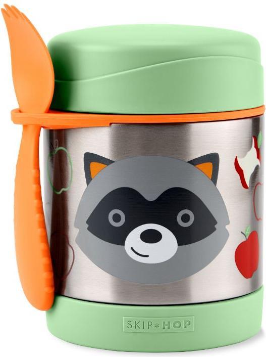 Image du produit Skiphop Zoo Bac à nourriture isotherme raton laveur