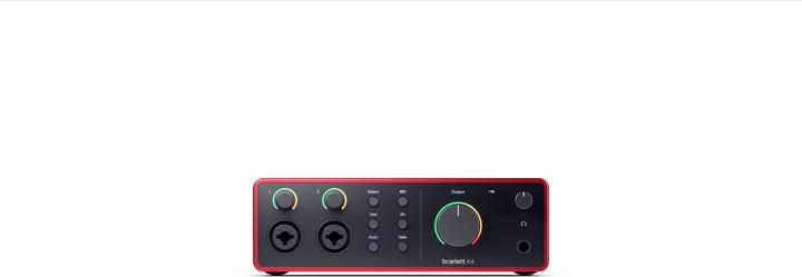 Productafbeelding Focusrite Audio-interface Scarlett 4i4 - 4e generatie (USB)