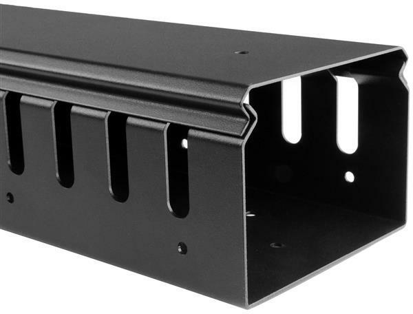 Produktbild StarTech Vertikaler Kabelordner mit Finger Duct - 0U - 91cm - Rack Kabelmanager