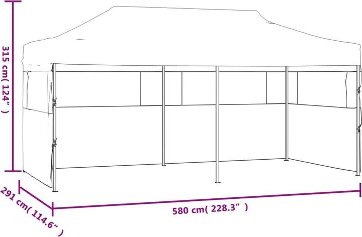 Immagine prodotto VidaXL Azarel (580 cm, 292 cm)