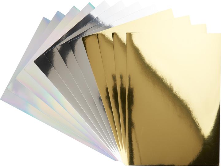 Produktbild Rico Design Spiegelkarton-Block (230 g/m², 4 x)