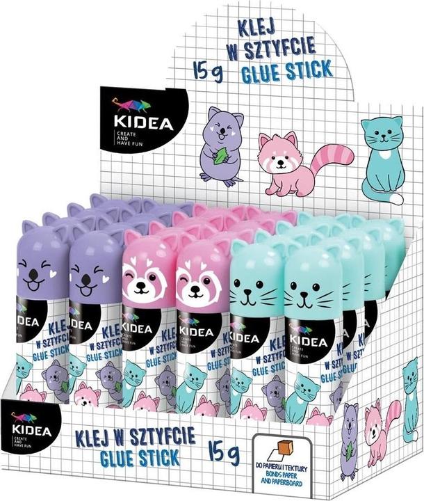 Immagine prodotto Derform Klebestift mit Figur 15g (24 Stück) KIDEA