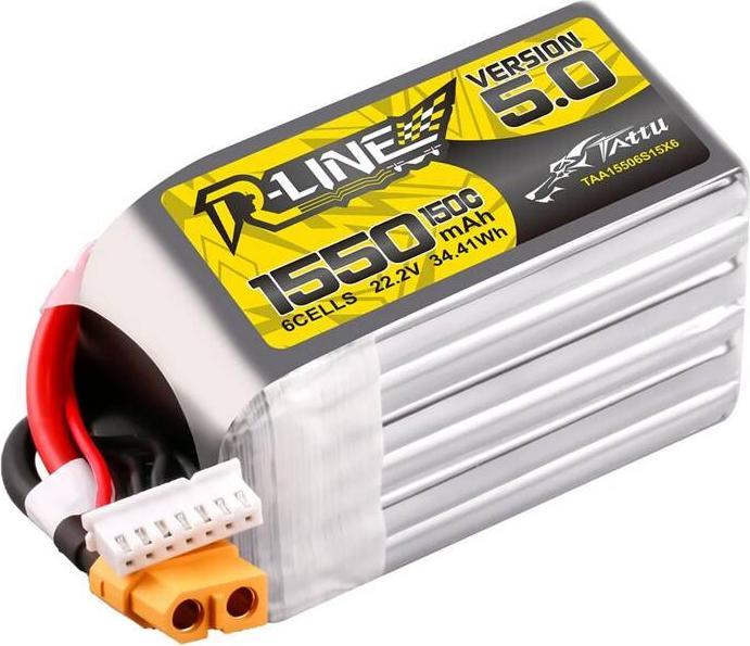 Immagine prodotto Tattu Lipo R-Line Versione 5.0 (22.20 V, 1550 mAh)